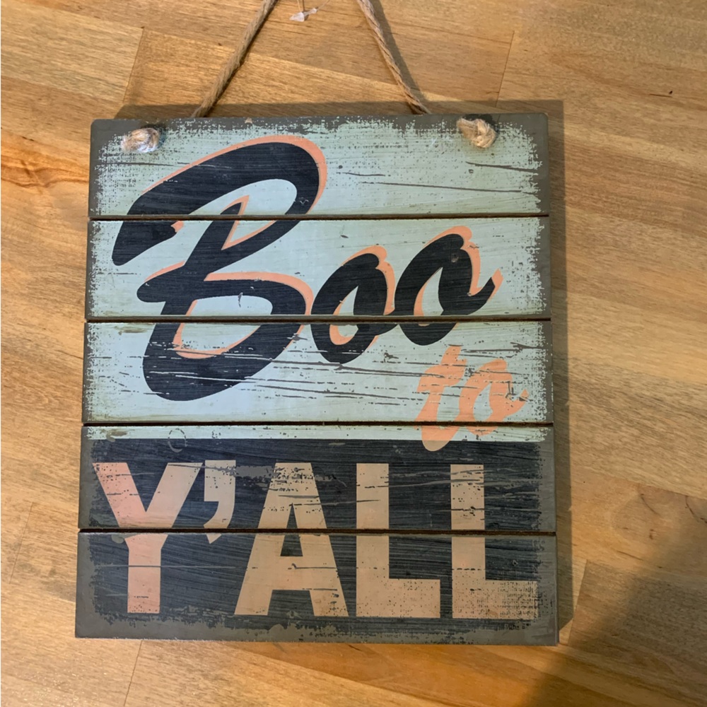Halloween Decor sign